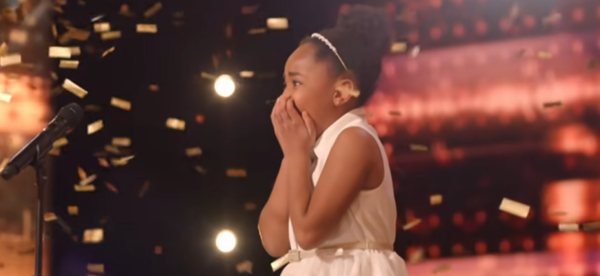 A nine-year-old opera singer named Victory Brinker made history last on ...